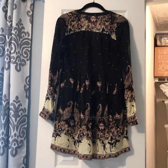 Free People Long Sleeve Slip Dress - Picture 3 of 3